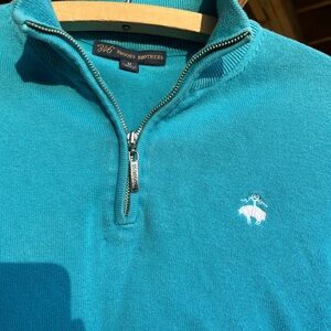 Brooks Brothers pullover sweater with zipper